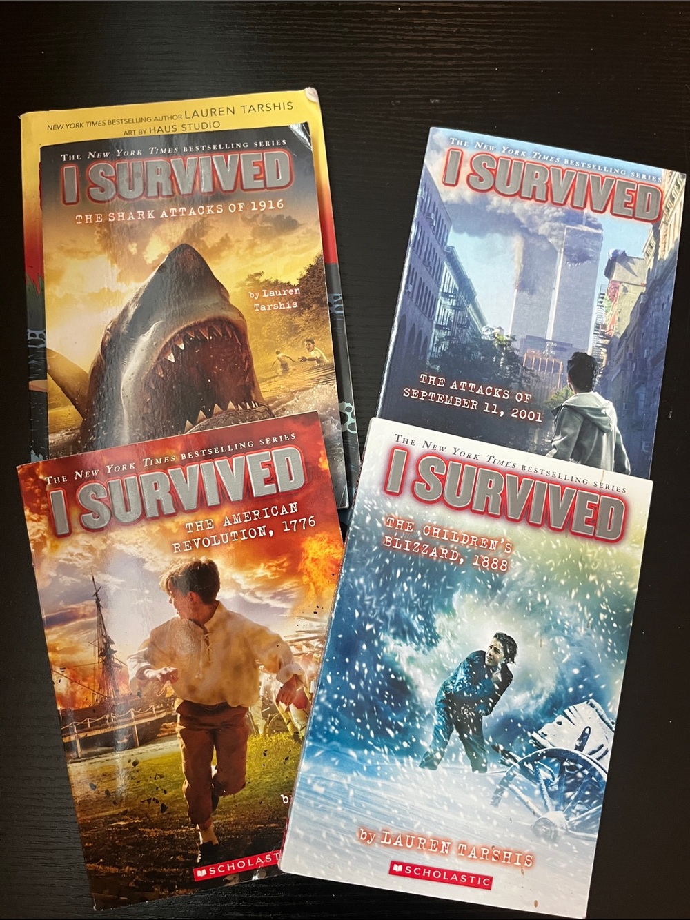Lot of 4 “I Survived” Books